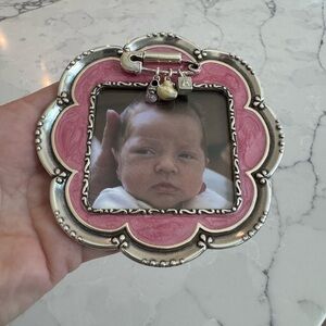 Brighton Baby Love Flower Frame Pink